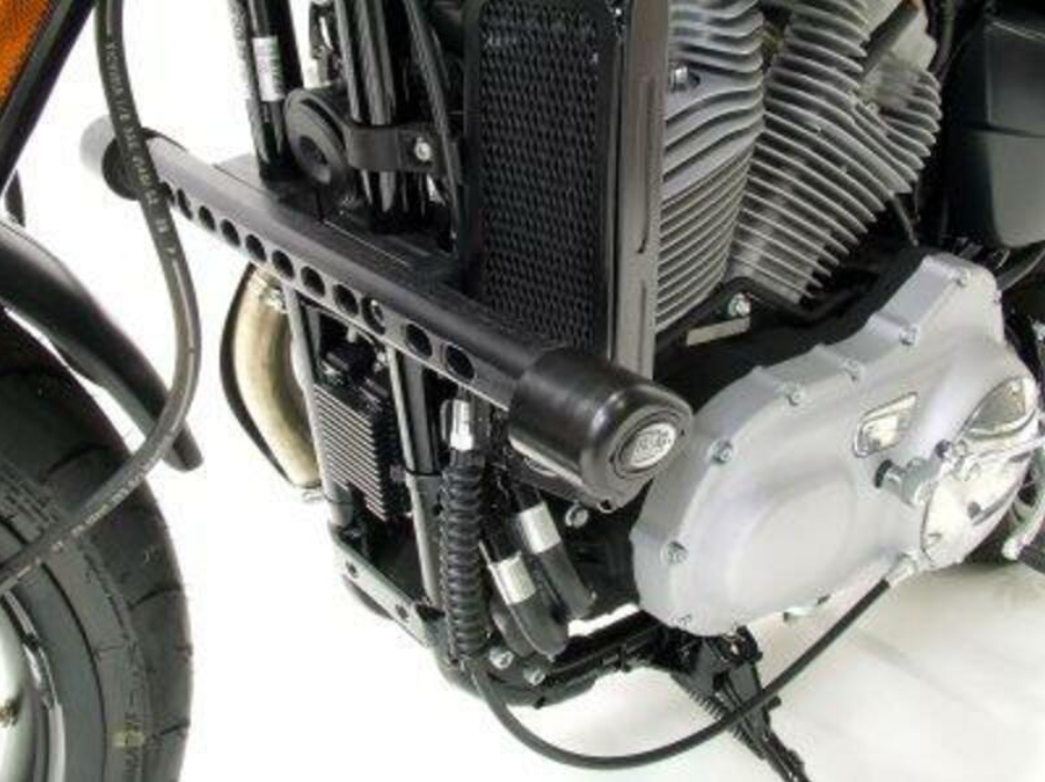 Краш тапи R&amp;G RACING Aero Crash Protectors Black Harley Davidson XR1200 08-14 /Sportster/X Sportster 09-11